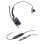 Auriculaires Yealink UH44 Mono Teams filaires USB-C/USB-A pour bureau avec micro, noir