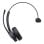 Auriculaires Yealink WH64 Mono sans fil Bluetooth pour bureau avec réduction de bruit Active noir