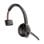 Auriculaire Poly Savi 8210 sans fil DECT pour bureau avec réduction de bruit noir