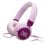 Auriculares JBL Junior 320 com fio Jack 3.5 mm Uso infantil dobráveis microfone Roxo