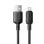 Cabo Baseus Silky Series USB-A Lightning 1m 2.4A Preta alta resistência