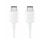 Câble USB-C Samsung EP-DA705BBE 1m Charge Rapide 25W 3A Blanc