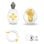Extracteur de lait Medela Solo Électrique Conception compacte Blanc Jaune