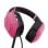 Auriculares Trust GXT 790 con cable, jack 3,5 mm, gaming, micrófono abatible, negro y rosa