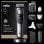 Barba Braun BeardTrimmer 9 BT9560 Regolazione Precisione 52 Lunghezze Wet&Dry