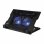Supporto Portatile IGGUAL RP2V17A Doppio Ventilatore 2 USB 4 Altezze fino a 17"