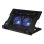 Supporto Portatile IGGUAL RP2V17A Doppio Ventilatore 2 USB 4 Altezze fino a 17"