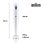 Frullatore a immersione Braun MultiQuick 1 MQ 10.001P WH 450W 0,6L Bianco/Blu