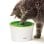 Bebedero automático Catit Flower Fountain para gatos 3 L verde blanco