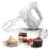 Batidora de mano TEFAL HT450B PrepMix 450 W 6 velocidades Turbo Blanco