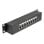 Panel de parcheo DeLock 43304 16 puertos RJ45 Cat6 rack 1U negro