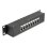 Panneau de brassage DeLock 43304 Cat6 16 ports RJ45 rack 1U noir