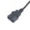 Câble d'alimentation Microconnect PE150418 1,8 m Prise type I C13 PVC Noir