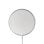 Caricatore wireless CRONG MagSpot MagSafe 15W Alluminio Argento per iPhone