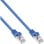 Cable de red INLINE 72522B Cat5e 0,25 m SF/UTP azul