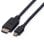 Adaptador de cable de vídeo ROLINE 11.04.5792 Mini DisplayPort a HDMI 3 m negro