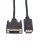 Adaptador de cable de vídeo ROLINE 11.04.5610 2 m DVI-D a DisplayPort negro