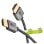 Cabo HDMI Goobay 75752 1m Alta Velocidade 18 Gbit/s 4K HDR Cinzento