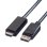 Adaptateur vidéo VALUE 11.99.5787 DisplayPort HDMI 3 m Noir