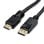 Adapterkabel ROLINE 11.04.5777 HDMI DisplayPort 10 m PVC Schwarz