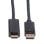 Adapter Videokabel ROLINE 11.04.5786 2 m DisplayPort 1.2 auf HDMI Schwarz