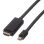 Adapterkabel ROLINE 11.04.5796 Mini DisplayPort auf HDMI 2 m PVC Schwarz