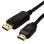 Adapterkabel VALUE 11.99.5789 DisplayPort HDMI 7,5 m Schwarz