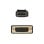 Adaptateur vidéo NANOCABLE 10.15.4501 DisplayPort vers DVI 1 m Plaqué or