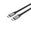 Cable USB-C UNITEK C14091ABK 2 m USB 3.2 Gen 2 5 Gbit/s negro