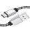 Câble USB Techly ICOC MU2AC-010-AL 1 m USB-A USB-C Coton Tressé