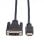Adaptador de vídeo VALUE 11045522 Micro-HDMI para DVI-D 2 m Macho-Macho
