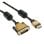 Adapter Videokabel ROLINE 11.04.5895 HDMI DVI 10 m Gold Schwarz