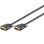 DVI-Kabel Goobay 69210 3m DVI-I Stecker 24+5 vergoldet Schwarz