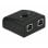 Changeur de genre Delock 87756 RS-232 à 2x USB 2.0 Type-B Noir ABS
