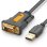 Cable Ugreen 20210 USB 2.0 a RS-232 1 m Noir