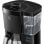 Filterkaffeemaschine Melitta Look 1,25 L 15 Tassen Edelstahl Schwarz mit Tropfstopp