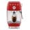 Siebträgermaschine SMEG ECF03RDEU 1,4 l 15 Bar Rot mit Dampfdüse