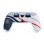 Carcasa protectora Konix PSG Silicona pour Manette DualSense PS5 Antidérapante Bleu/Blanc/Rouge