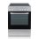 Cocina eléctrica SVAN SKV4600X vitrocerámica inox 4 zonas horno 56 L A