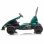 Go-Kart FEBER Go Kart 12V Batterie 30 kg Schwarz Grün Grau