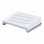 Repose-pieds Fellowes Breyta blanc 3 hauteurs fonction bascule ABS