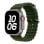 Bracelet CASYX WBD-OCN42-0002 Ocean pour Apple Watch 42 49 mm Vert