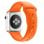 Bracelet Casyx WBD-SLC42-0006 silicone orange 42 mm 49 mm Apple Watch
