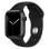 Bracelet CASYX WBD-SLC38-0001 Silicone 38-42 mm Noir Compatible Apple Watch