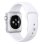 Bracelet CASYX WBD-SLC38-0003 Silicone 38 42 mm Blanc pour Apple Watch