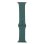 Bracelet CASYX WBD-SLC38-0002 Silicone 38 42 mm Vert Compatible Apple Watch