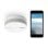 Détecteur de fumée et de gaz Netatmo NSA-FR Sans fil Alarme 85 dB Wi-Fi Bluetooth Appli