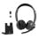 Auriculaires Port Designs 912003 sans fil Bluetooth pour bureau avec ANC et base de charge noir