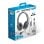 Casque Advance MIC-U550 filaire USB-A sur-oreille stéréo pliable noir