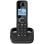 Telefon Alcatel F860 Voice Trio DECT Schnurlos Freisprechen Anrufbeantworter Schwarz